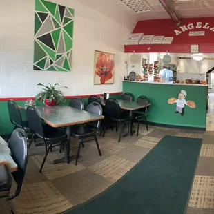 Upgraded the dining room! Dine in option coming soon