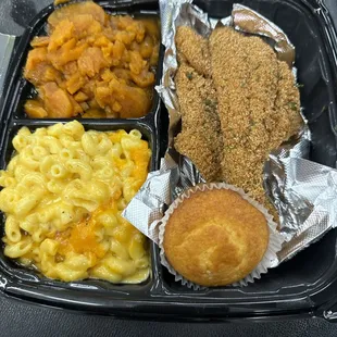 chicken wings and fried chicken, food