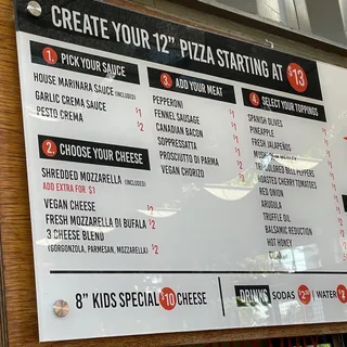 Customize Your Own Pizza