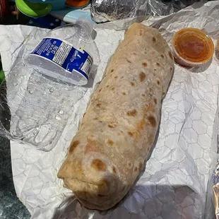 Shrimp buritto