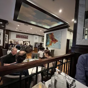 a view of the dining room