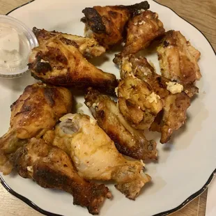 Garlic wings