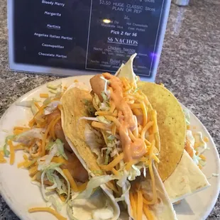 Shrimp tacos