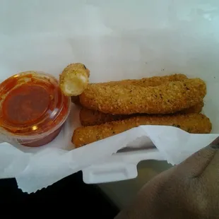 Provolone sticks