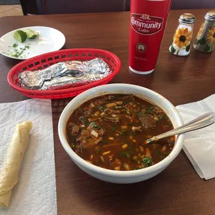 Extra spicy today. I was warned