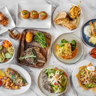 Variety of delicious options