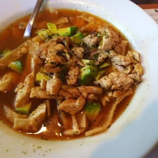 Awesome tortilla soup