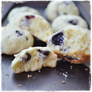 Lemon Blueberry Crinkles