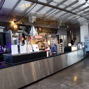 stainless steel counter