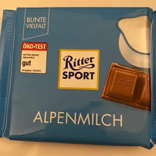 a chocolate bar