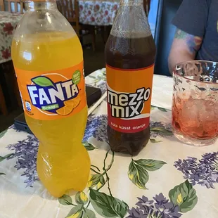 Fanta und Mezzo mix