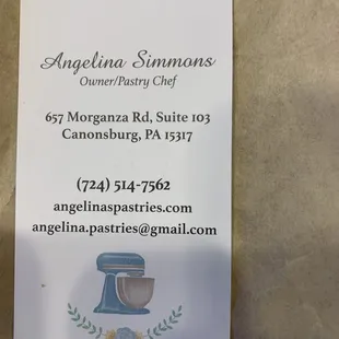 business card