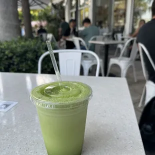 They still have the build your own green juice