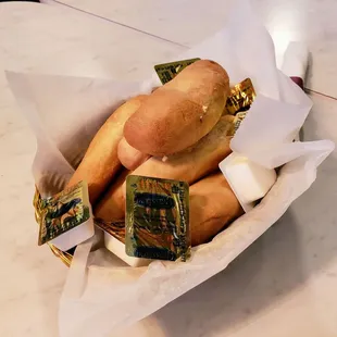 Bread Basket at Angelina&apos;s European Café