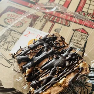 Rocky Road Brownie (free w/ Yelp checkin)!