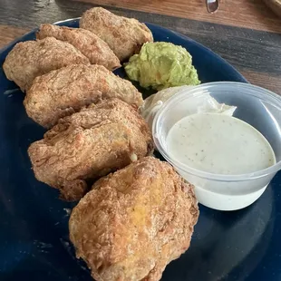 Jalapeño poppers with chicken