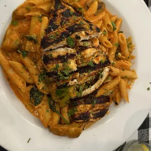 Penne Primavera with Chicken