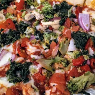 Grilled Veggie Pizza