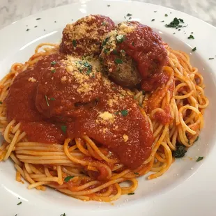 Spaghetti and Meatballs
