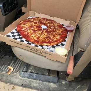 Nothin better on the pipeline the. Some Angie's pizza!