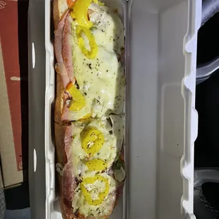 Hot Italian sub