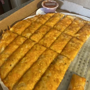 Cheesy breadsticks
