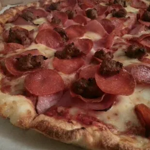 pizza, food