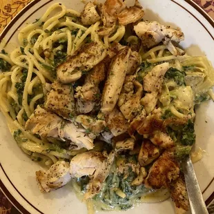 Chicken Angelina w/ Pasta