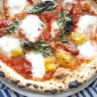 The "Angelina" Pizza with Vesuvius Pachetella tomatoes