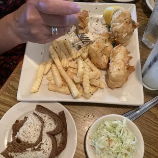 food, fish and chips