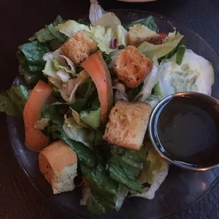 Salad : included with entrees