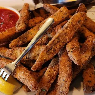 Eggplant Strips