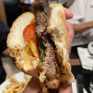 Steak Sandwich Dinner