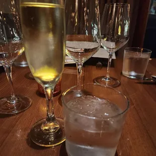 oysters and mussels, drink