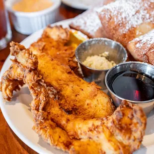 Fried Chicken & Beignets ($17)