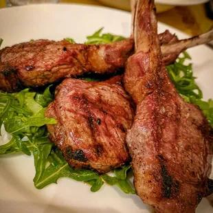 Lambchops we&apos;re actually delicious. Cooked very well, seasoned correctly, and sizable portion.