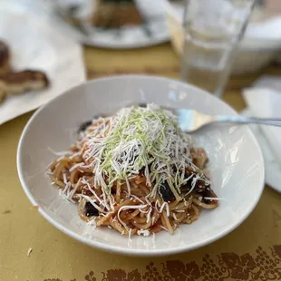 Spaghetti Mancini alla Norma