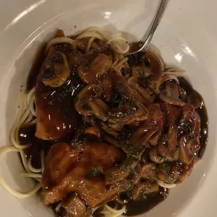 Chicken Marsala a la Carte