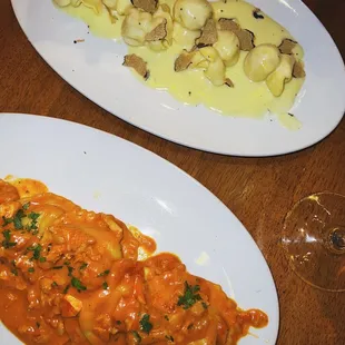 Truffle Bags Lobster Ravioli