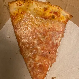 Slice that wasn't too burnt