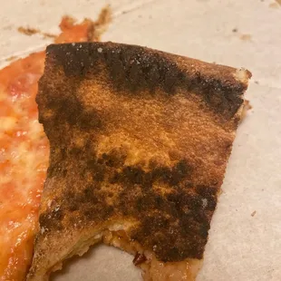 Burnt crust