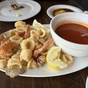 Calamari is amazing!