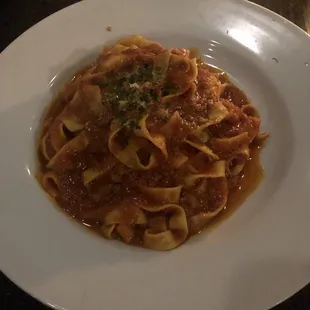 Fettuccine Bolognese