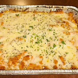 Catering- 1/2 tray (7-9 people) baked ziti.