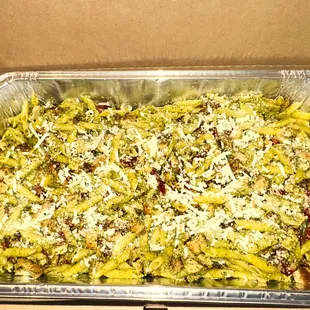 Full tray/grilled chicken pesto-catering.