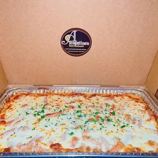 Catering-Full tray of baked ziti. Pricing/details on our website.