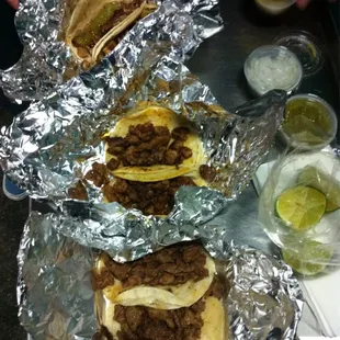 The spread...