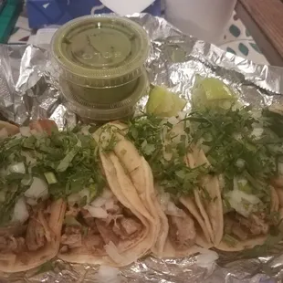 All dressed -- carnitas !