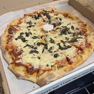 Margarita Meets Bianco Pizza