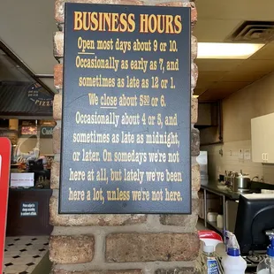 business hours